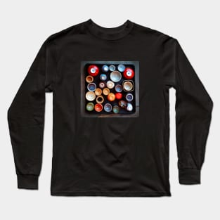 Japanese tea cups Long Sleeve T-Shirt